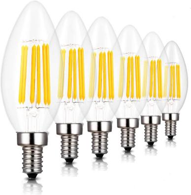 【大人気，お買い得】 C35 シャンデリア電球 60W形相当 E17口金 LED エンジン電球 蝋燭型 6W フィラメント E17 60w 電球色 2700k 550lm C35 ６個入(LED電球)｜売買されたオークション情報、yahooの商品情報をアーカイブ公開 - オ LED電球