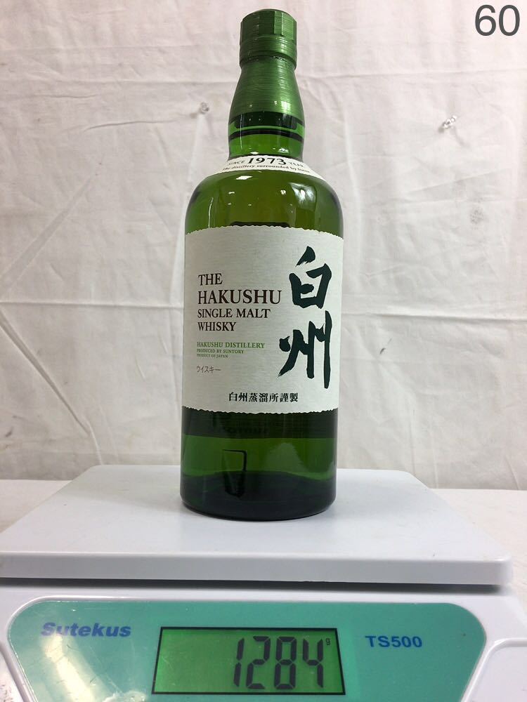 CF172【未開栓】白州 THE HAKUSHU SINGLE MALT サントリー シングル