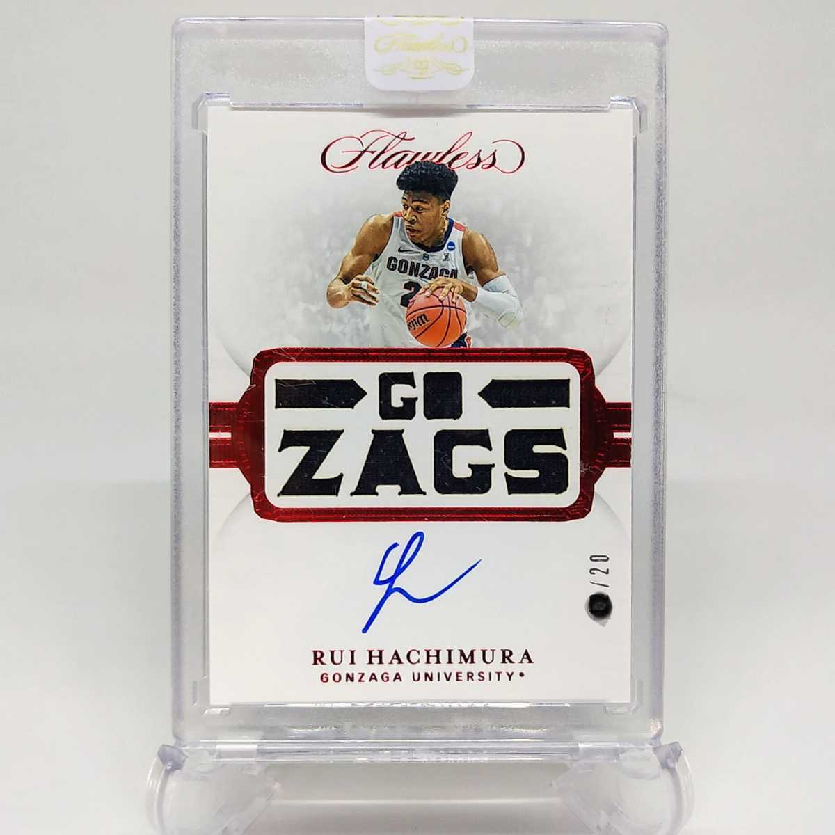 ジャージナンバー Panini NBA 八村塁 直筆サインカード 1円スタート☆限定20枚☆直筆サイン&ジャージ☆八村塁 2019 PANINI