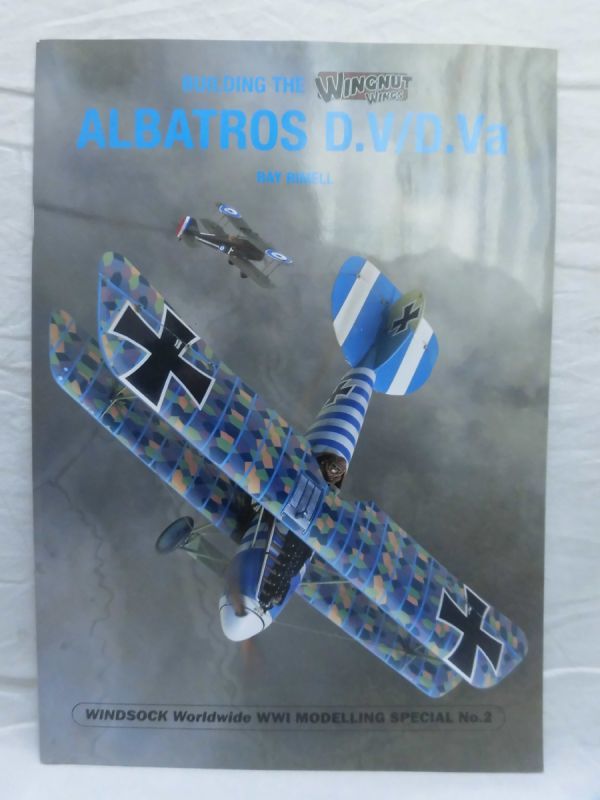 m) 洋書 アルバトロスD.V/D.Va戦闘機 模型製作資料本 WINDSOCK