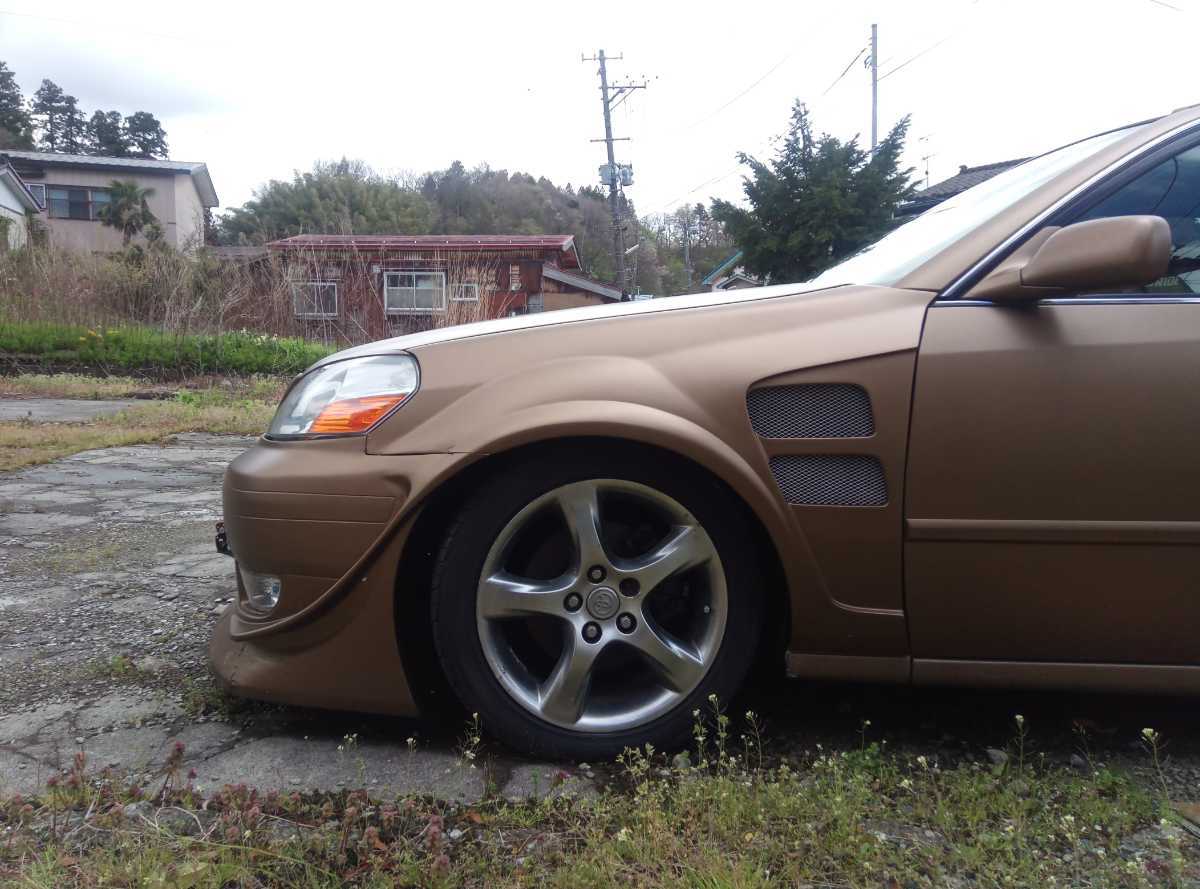 カザマオート Promode SS フロントフェンダー JZX110 GX110 中古