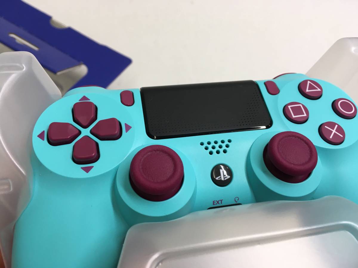 ゲオ限定カラーPS4 コントローラー DUALSHOCK4 ベリー・ブルー PS4