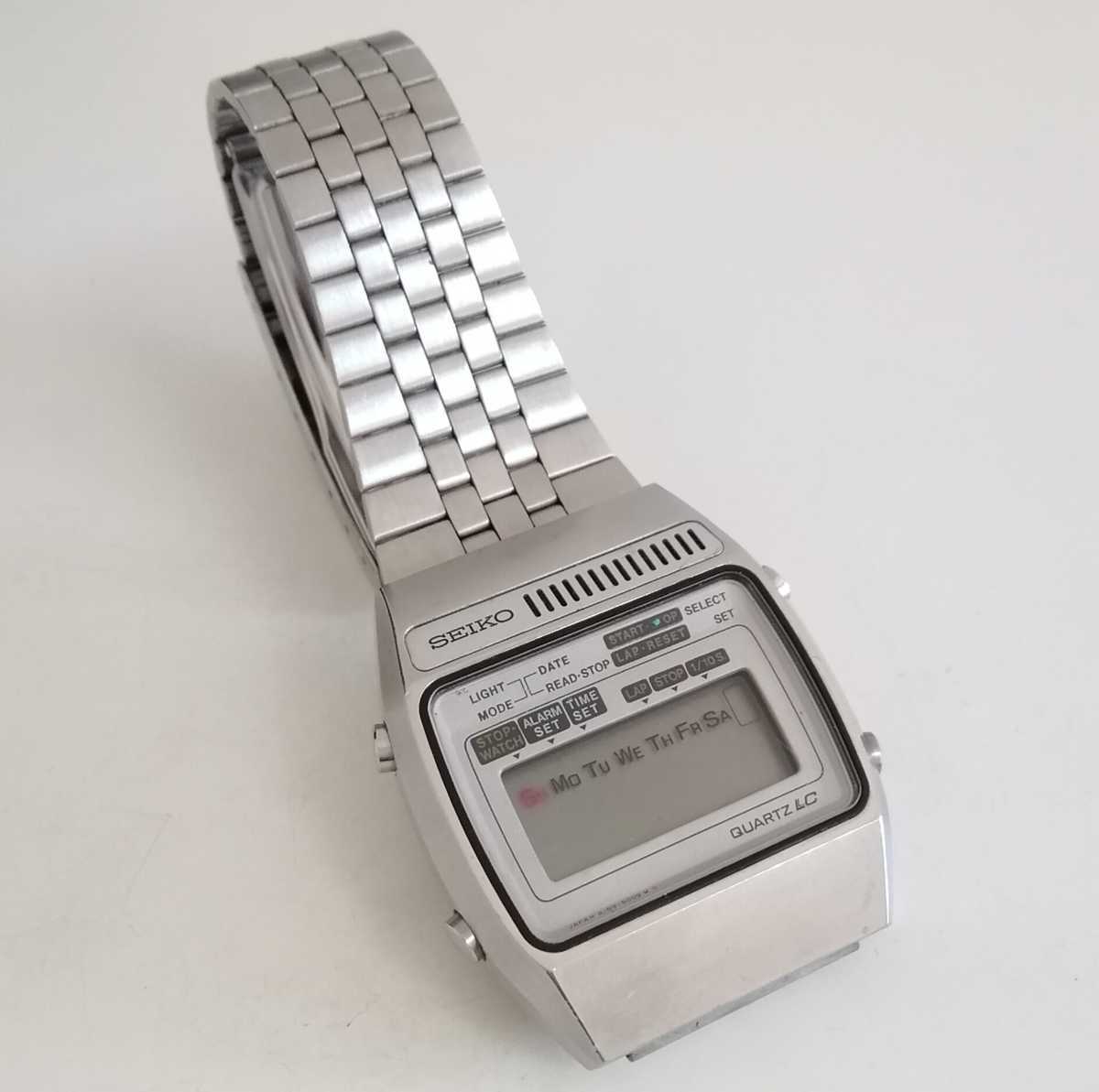 ジャンク SEIKO セイコー デッドストック デジタル アラーム 稼働品 