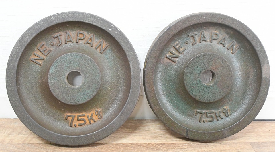 プレート15kg （2枚セット）バーファイティングロード バーベル