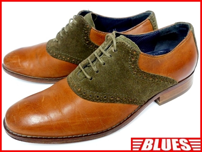 即決☆COLE HAAN☆27cm レザーレースアップシューズ コールハーン
