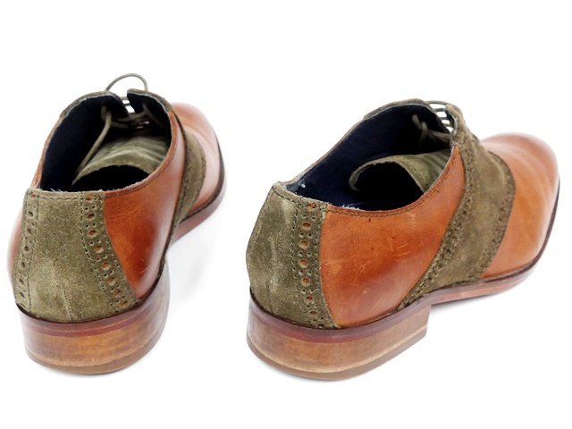 即決☆COLE HAAN☆27cm レザーレースアップシューズ コールハーン