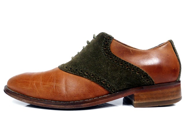 即決☆COLE HAAN☆27cm レザーレースアップシューズ コールハーン