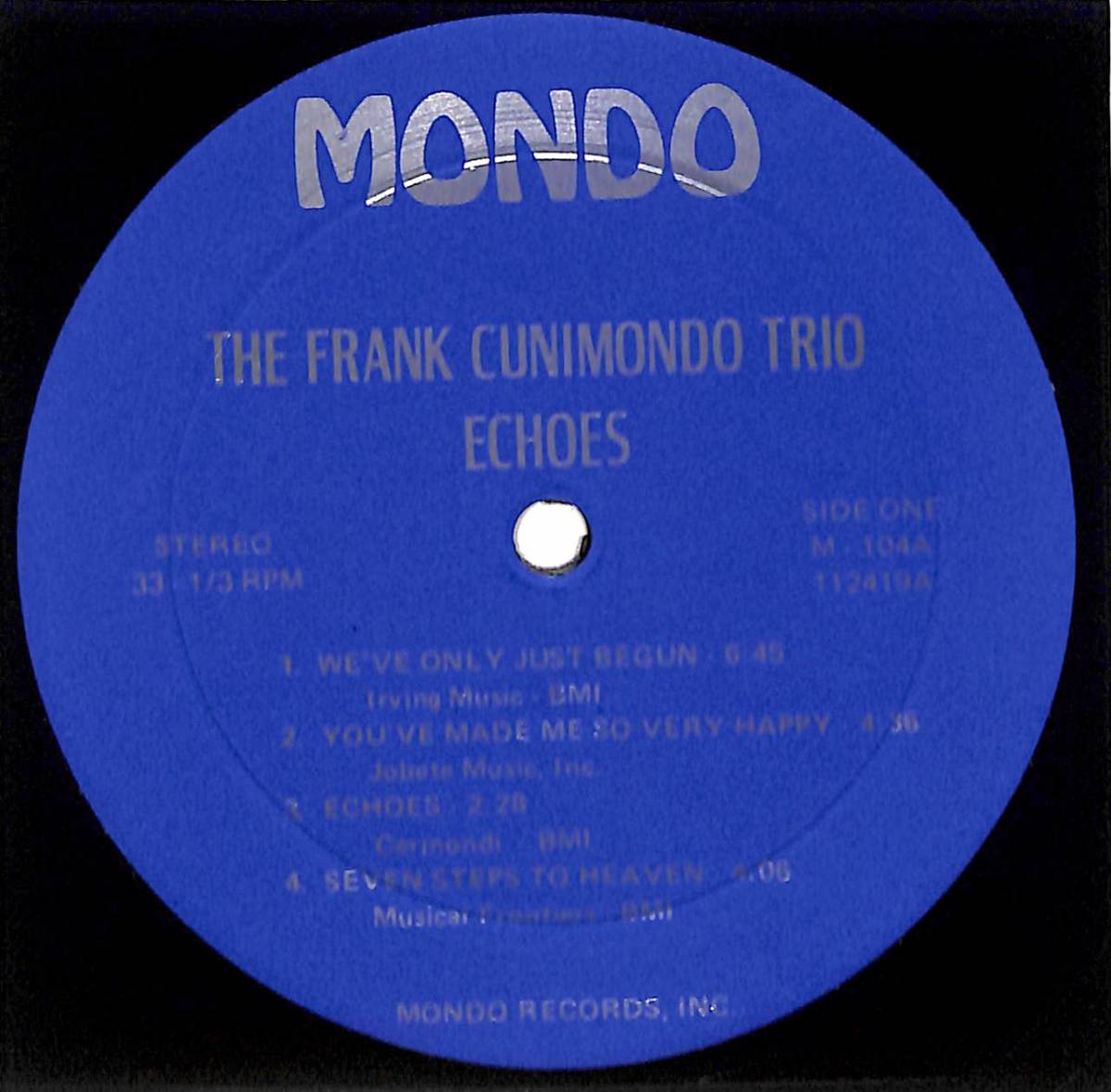 Frank The Cunimondo Lynn Trio ⁄ Introducing Marino – Marino, LYNN