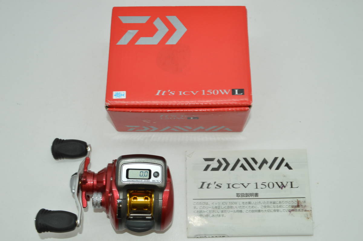廉価版 64S 【中古美品】 ダイワ'07 It's ICV 150W-L DAIWA リール