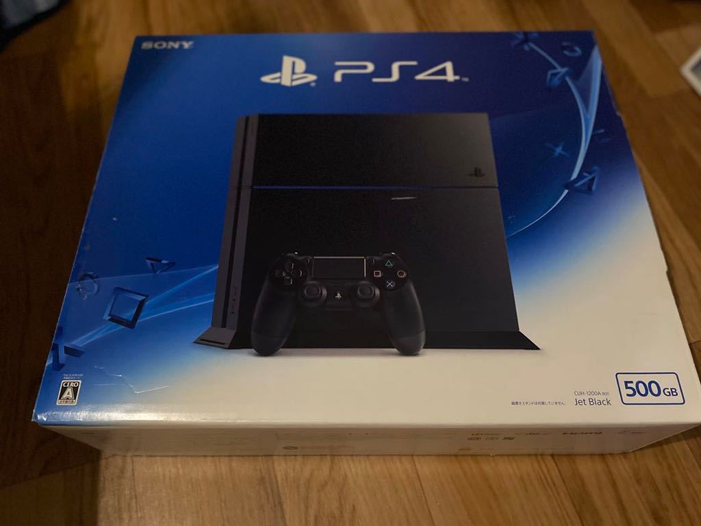 PS4 本体  500GB PlayStation4 PS4本体 プレイステーション4 ジェットブラック 500GB 美