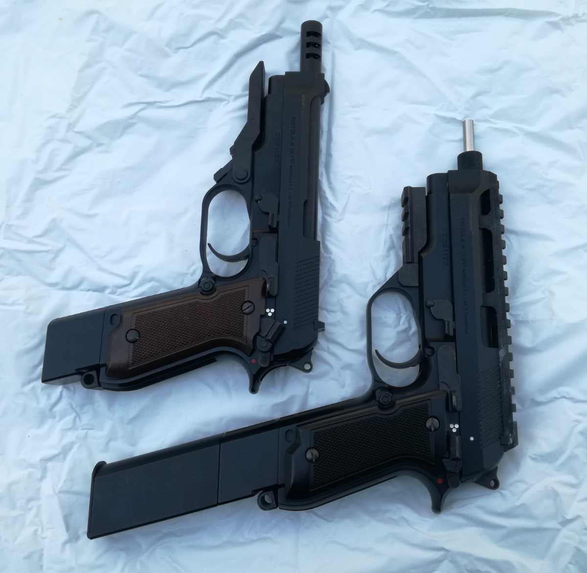 東京マルイ ベレッタ M93R カスタム 部品 ジャンク まとめ 2丁 セット