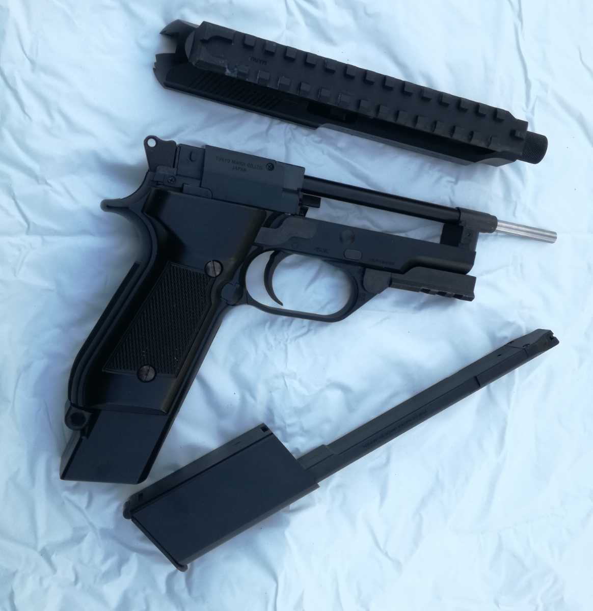東京マルイ ベレッタ M93R カスタム 部品 ジャンク まとめ 2丁 セット