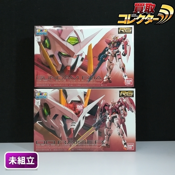  mBU494c 限定 RG ガンダムエクシア ダブルオーライザー トランザムクリアVer. | ガンプラ G(機動戦士ガンダムOO（ダブルオー）)｜売買されたオークション情報、yahooの商品情報をアーカイブ公開 - 機動戦士ガンダムOO（ダブルオー）