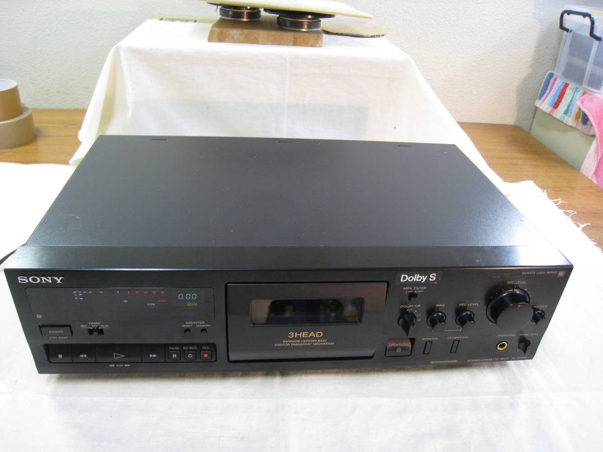 TC-K710S SONY ソニー カセットデッキ - メルカリ ジャンク扱いSONY