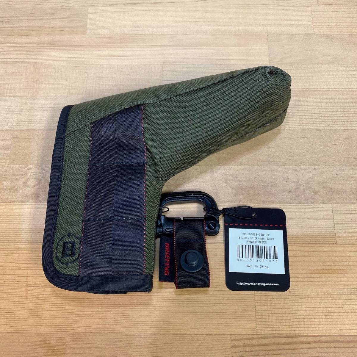  BRIEFING GOLF ブリーフィング ゴルフ B SERIES PUTTER COVER FIDLOCK パターカバー RANGER GREEN ピンタイプ(パター用)｜売買されたオークション情報、yahooの商品情報をアーカイブ公開 - オークファン ヘッドカバー