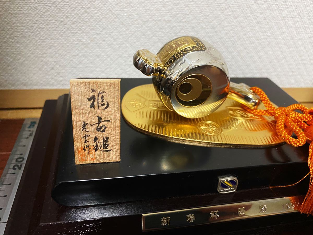 福古鎚 光雲作 縁起物 銀メッキ 【公式通販】