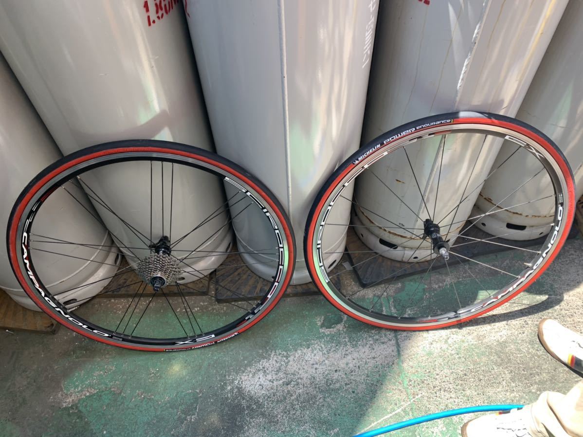 本物保証，安い スレ傷あり 23-622 700&times;23C CAMPAGNOLO カンパニョーロ ミシュラン ロードバイク クロスバイク 2本セット まとめ売り(27インチ、700C)｜売買されたオークション情報、yahooの商品情報をアーカイブ ホイール（完組、手組）