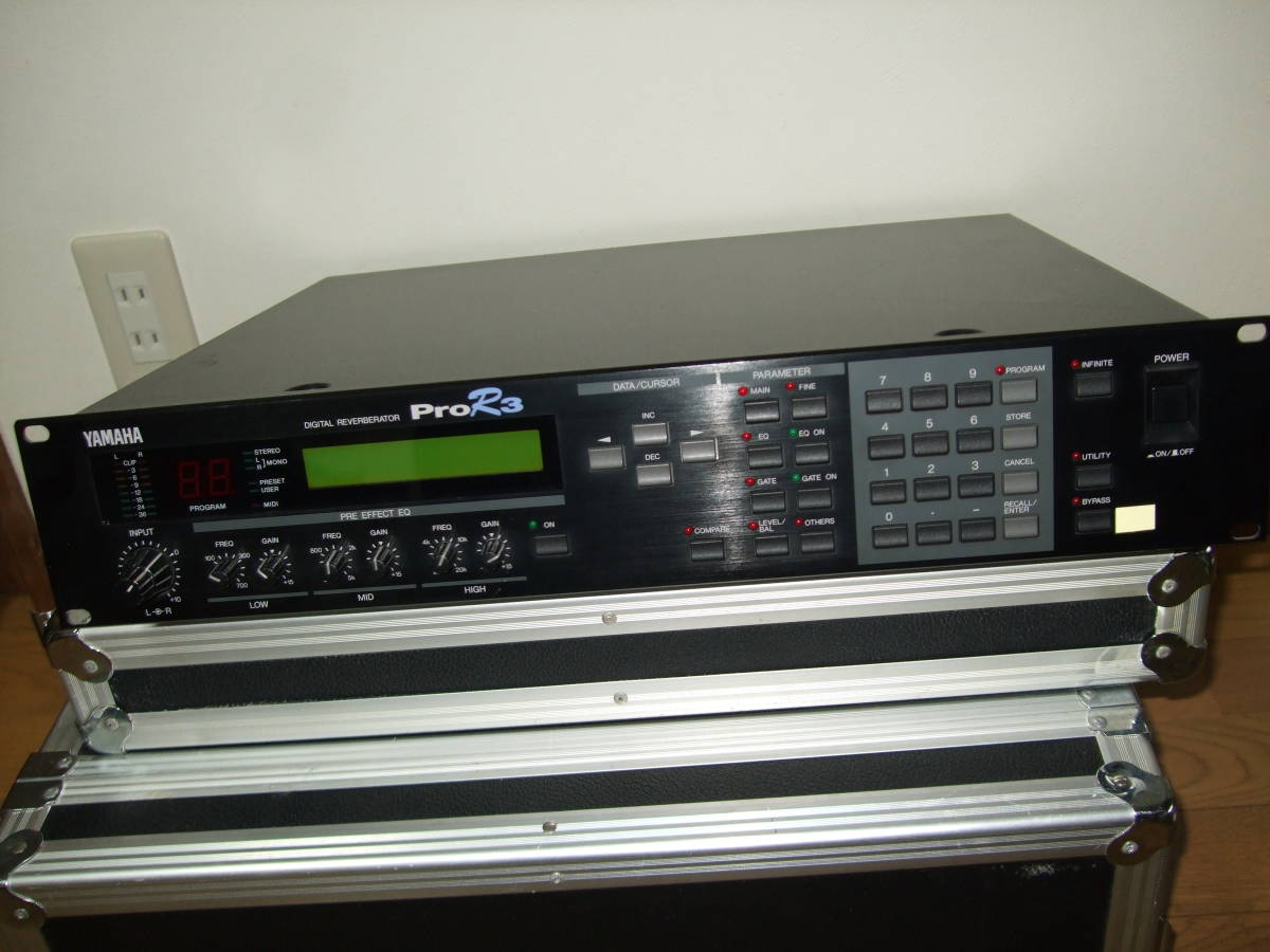 YAMAHA ProR3 デジタルリバーブ 通電・動作確認済み 初期化済み 【公式