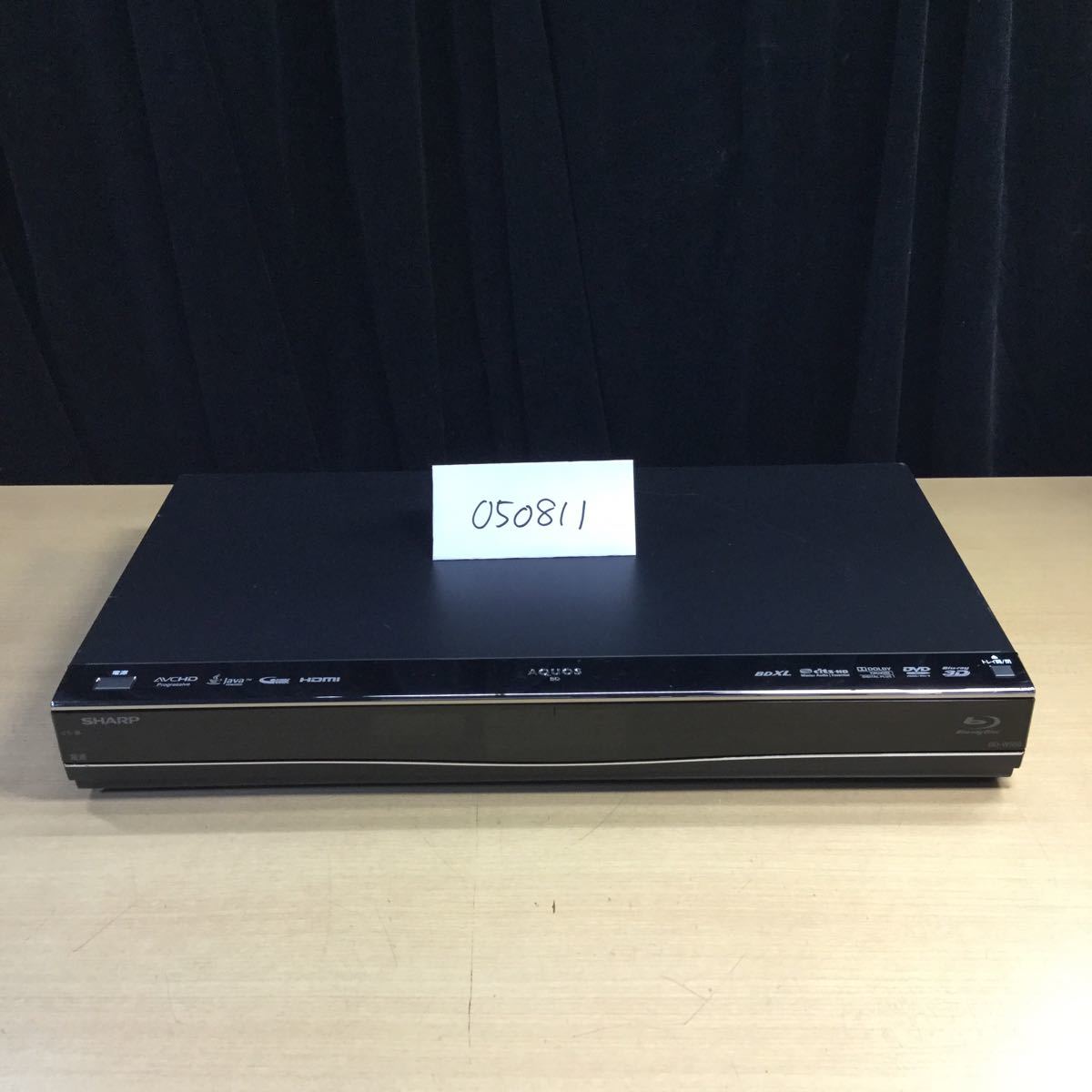2013年製 SHARP ブルーレイディスクレコーダー ジャンク品 BD-W550