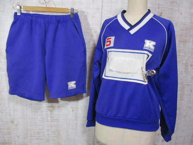 1円 体操服 奈良県立橿原高校 ユニチカ ゼッケン付き Sサイズ ブルー