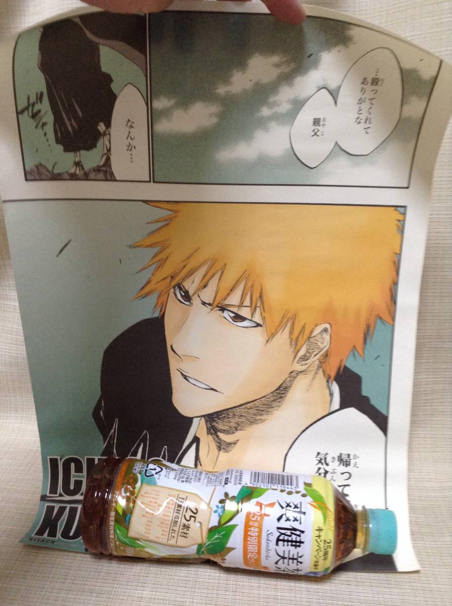 BLEACH【名場面ポスター】 ブリーチ 名場面ポスター 黒崎一護 【BLEACH】 「…殴ってくれて