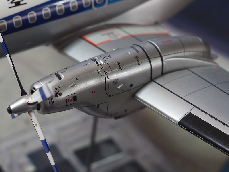 1/72 ANA YS-11完成品 ANA 全日空商事 YS-11A 型機 AIRPLANE 6