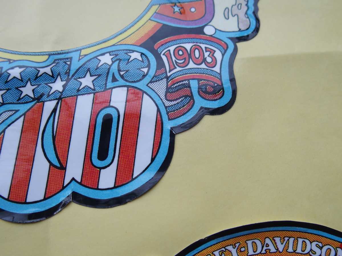 HARLEY DAVIDSON 1976 リバティー レプリカ デカール ステッカー 