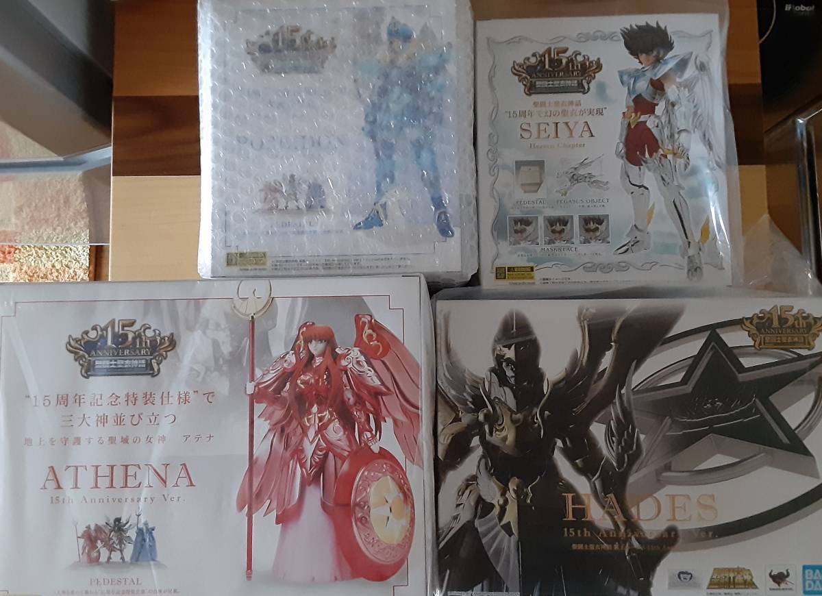 豊富な，限定SALE 聖闘士聖衣神話 15th Anniversary 4種類セット
