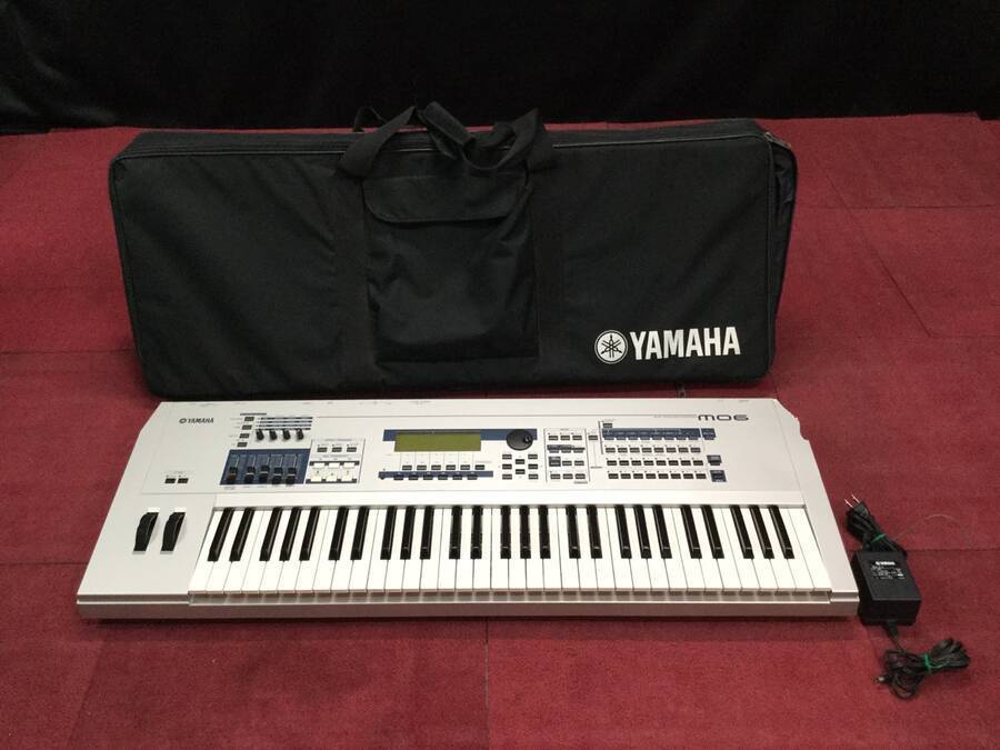 YAMAHA MO6 シンセサイザー☆現状品
