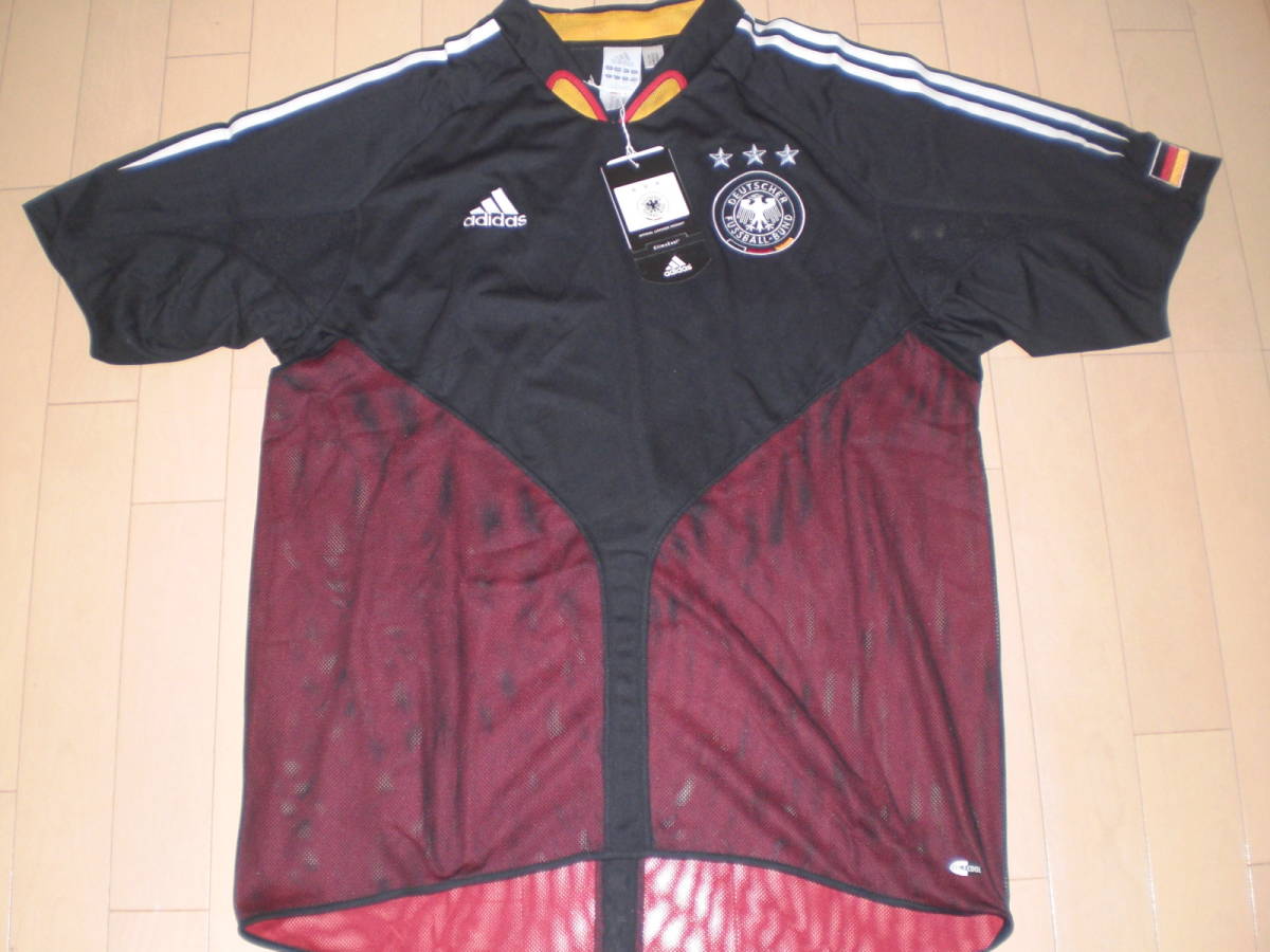 数量限定，送料無料 アディダス 04-05年ドイツ代表ユニフォーム サイズL adidas 2004-05 2004/05(ドイツ)｜売買されたオークション情報、yahooの商品情報をアーカイブ公開 - オークファン ユニフォーム