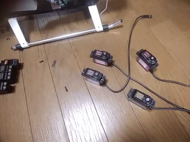 新品未使用！ALIGN DS820M x 3 DS825M x 1 HVブラシレスサーボセット