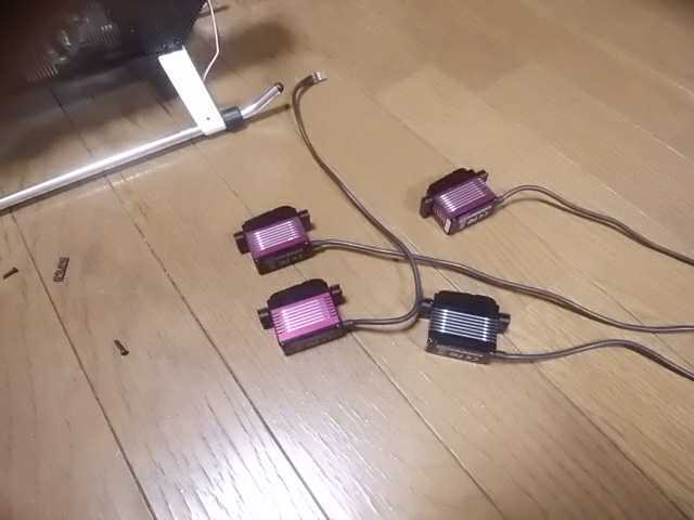 新品未使用！ALIGN DS820M x 3 DS825M x 1 HVブラシレスサーボセット