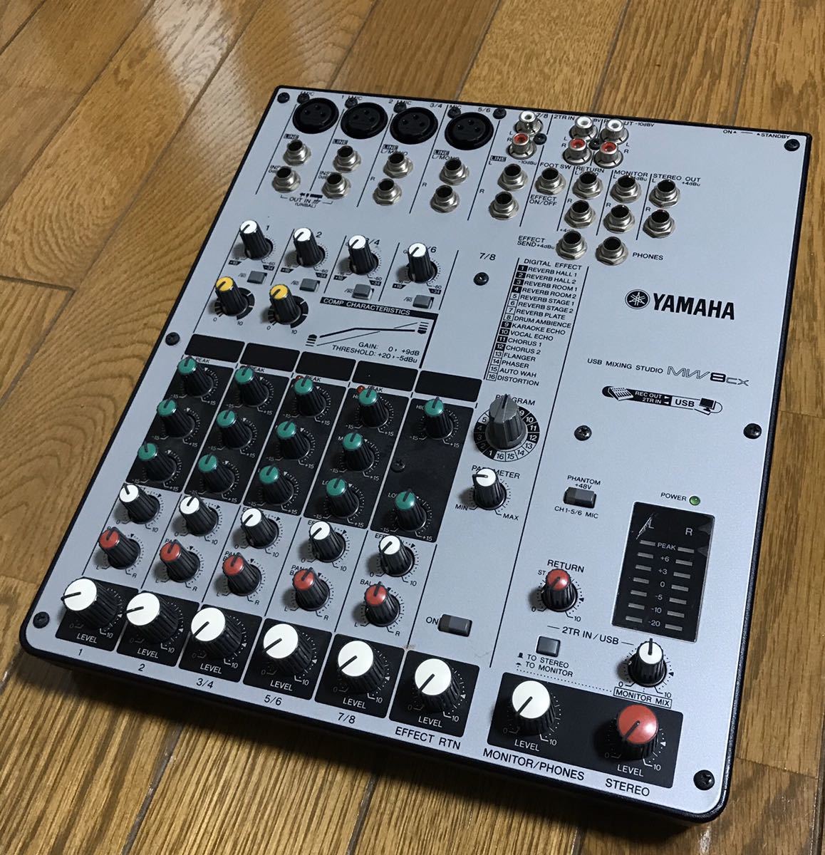 YAMAHA ミキサー MW8CX 動作確認済/USB/オーディオインターフェイス