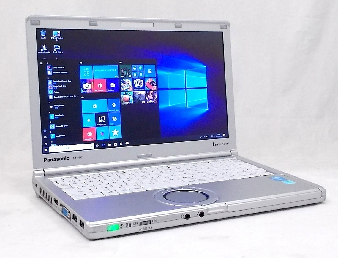 ☆B5型軽量☆ Panasonic Let's note CF-NX3『高性能Core i5+メモリ8GB+