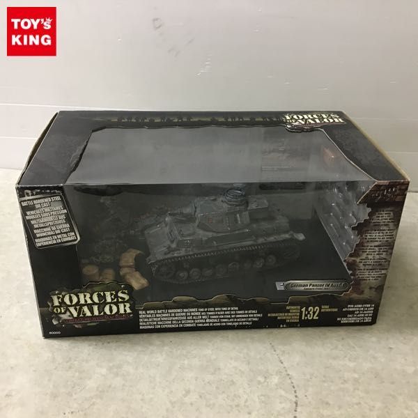 1円～ unimax 1/32 Forces of Valor German Panzer IV Ausf.F Eastern
