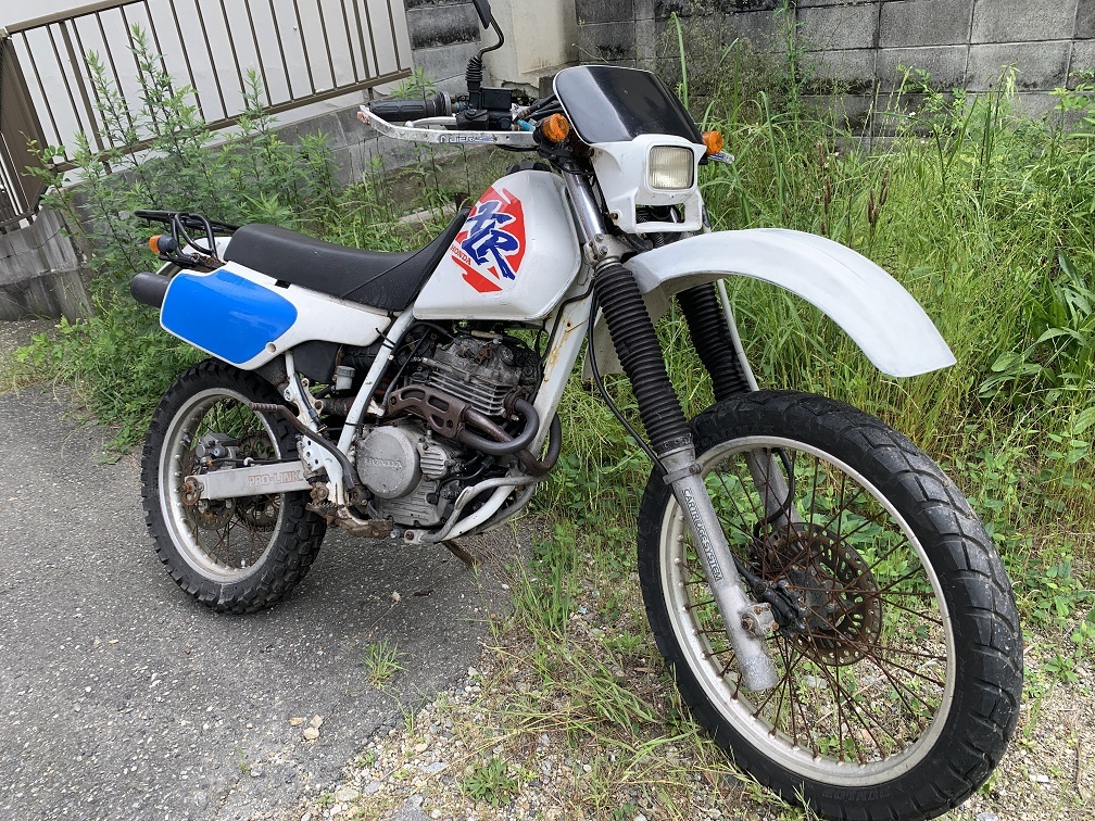 XLR250R ホンダ MD22 XLR250 実働 書類付き レストアベース!! 公式通販