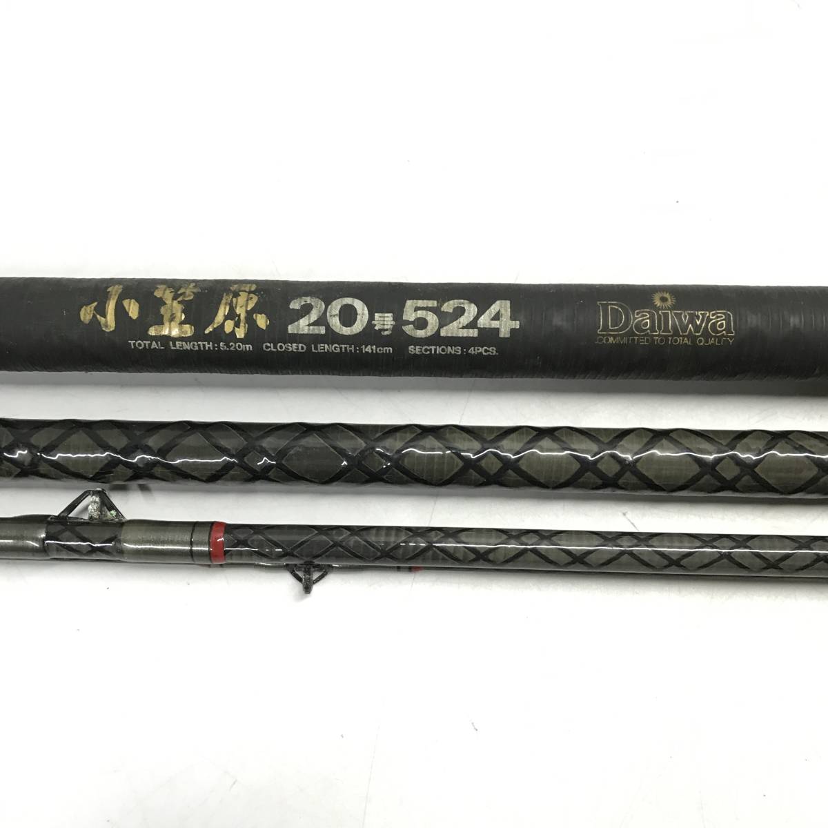 ダイワ 小笠原20号524 未使用品 ○ Daiwa ダイワ 小笠原 20号 524 釣り竿 ロッド 石鯛竿 名前記入あり