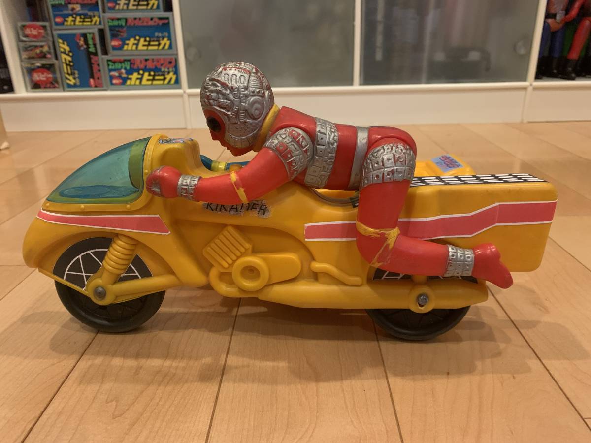 タカトク 人造人間キカイダー ソフビ サイドマシン Yahoo!オークション