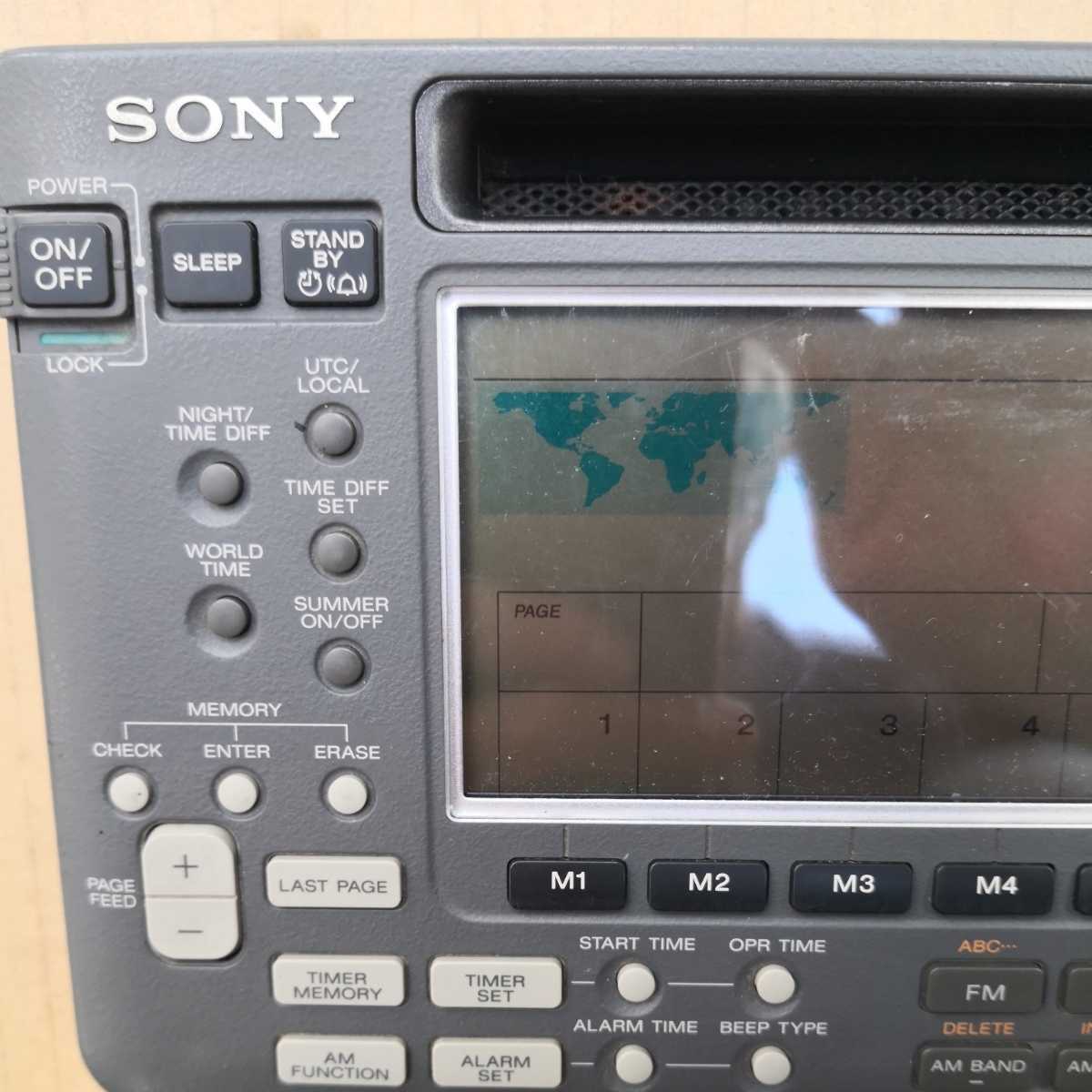 SONY ICF-SW55（LW⁄MW⁄SW⁄FMステレオPLLシンセサイザーレシーバー