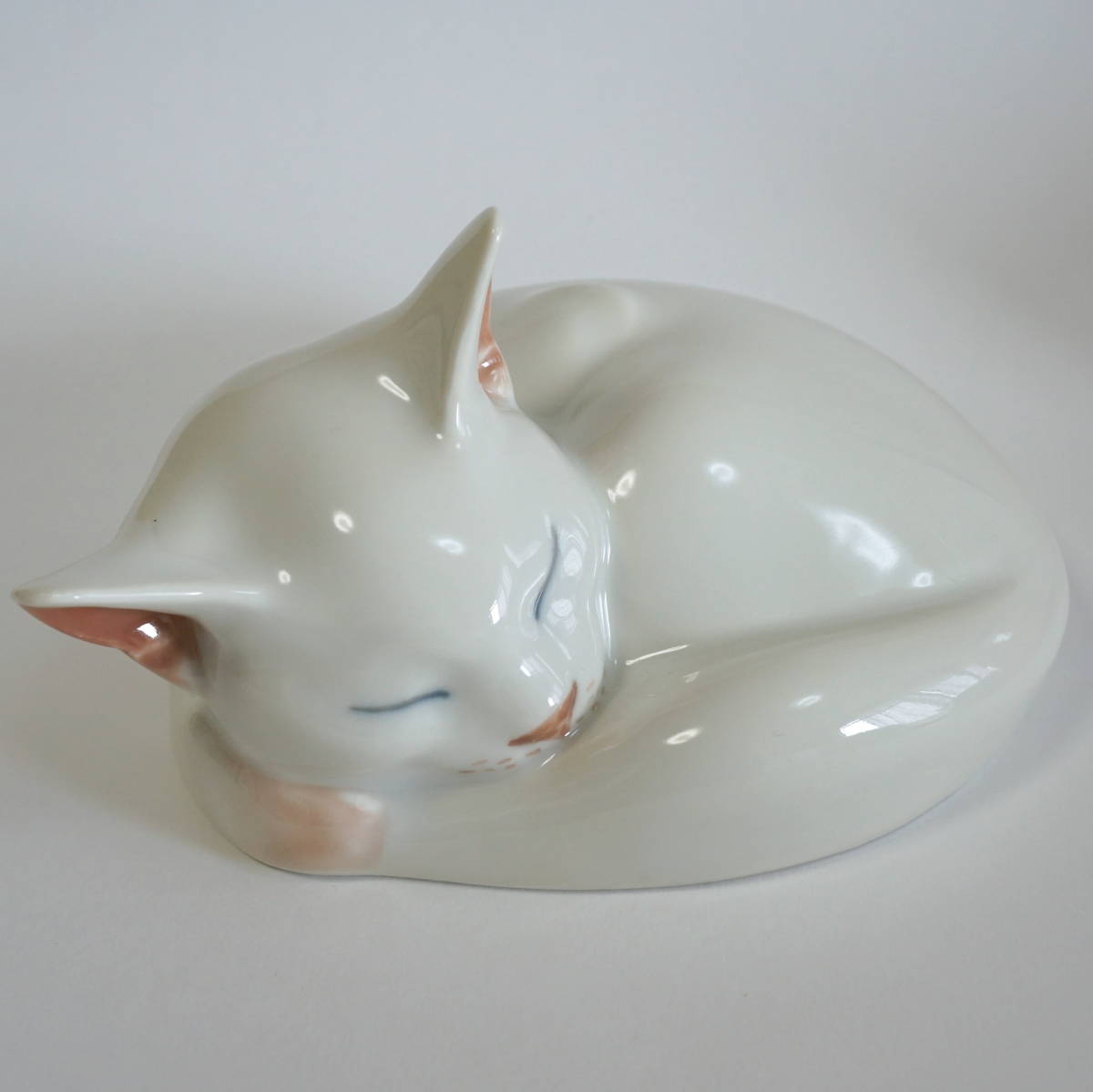 フィギュリン ロイヤルコペンハーゲン 猫 置物 L21即決 #422 置物