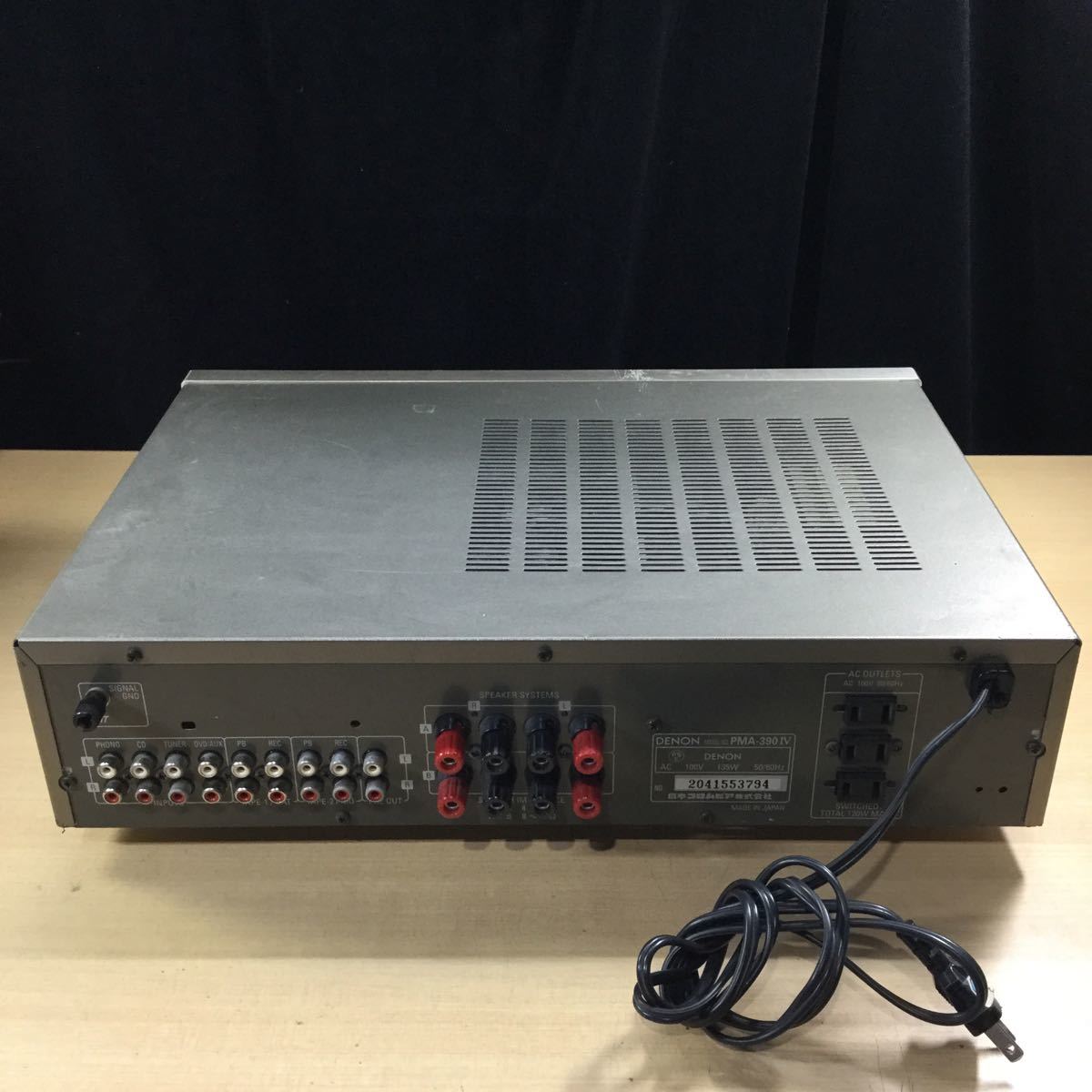 DENON PMA-390Ⅳ プリメインアンプ ジャンク品 DENON プリメインアンプ PMA-390Ⅳ ジャンク品 (051823)