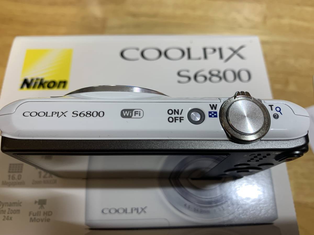 Nikon COOLPIX S6800 ナチュラルホワイト NikonCOOLPIXS6800ナチュラル
