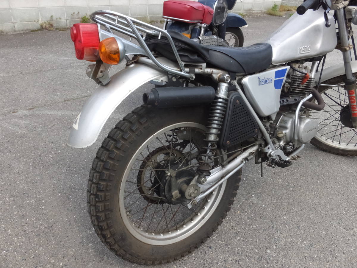 ホンダTL125 イーハトーブ エンジン快調 KATO製アルミタンク