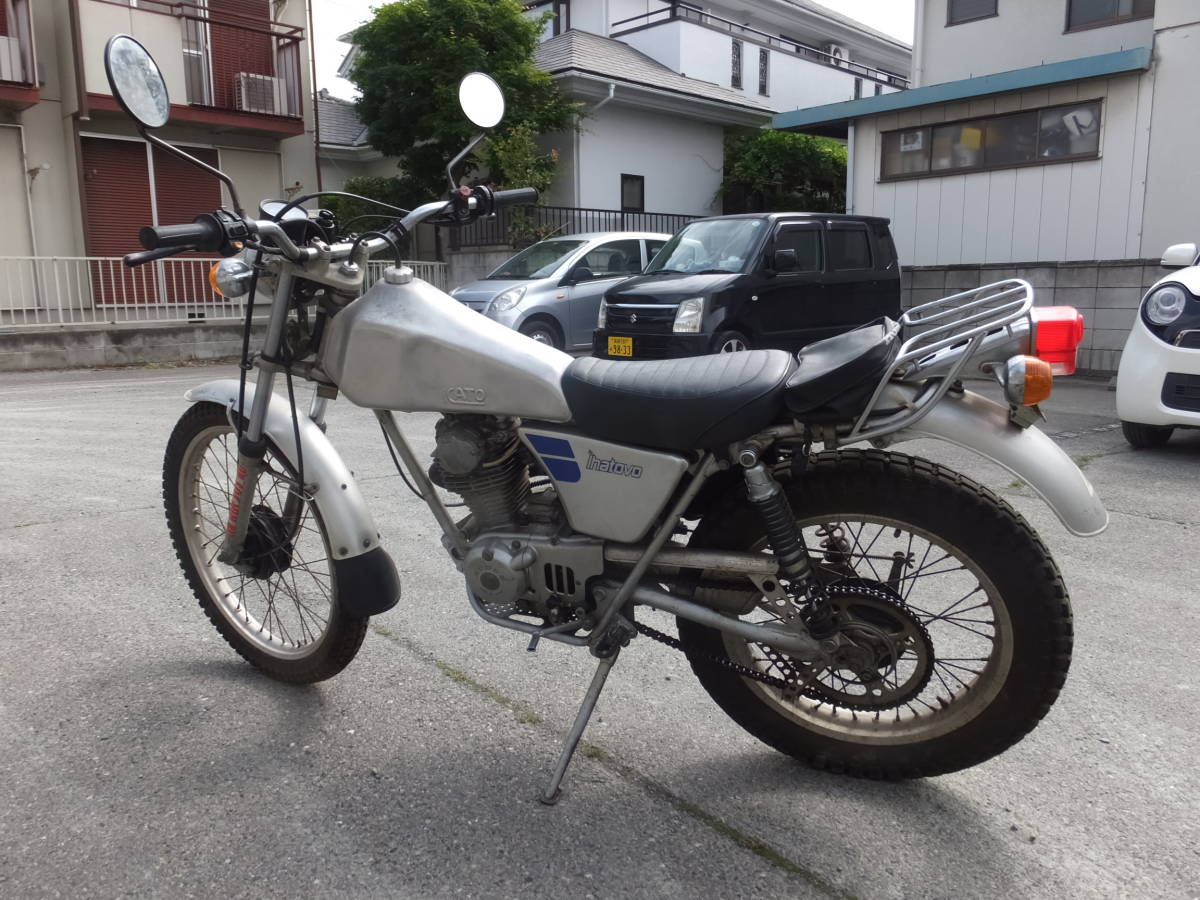 ホンダTL125 イーハトーブ エンジン快調 KATO製アルミタンク