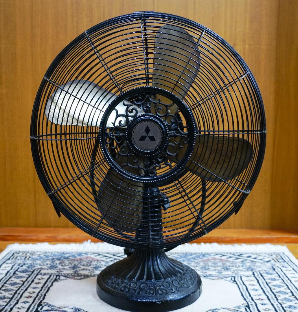三菱電機製扇風機 Z30EB 1974製 完動品（3段階風速、首振り） 扇風機