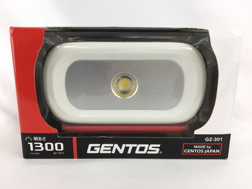 ジェントスライト GZ-301 GENTOS GZ-301 LEDライト 1300ルーメン GZ