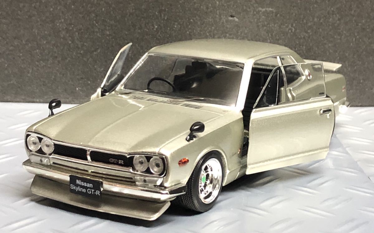 Hachette 1/24 日産 箱スカ GT-R カスタム改 ロンシャン Hachette 1/24