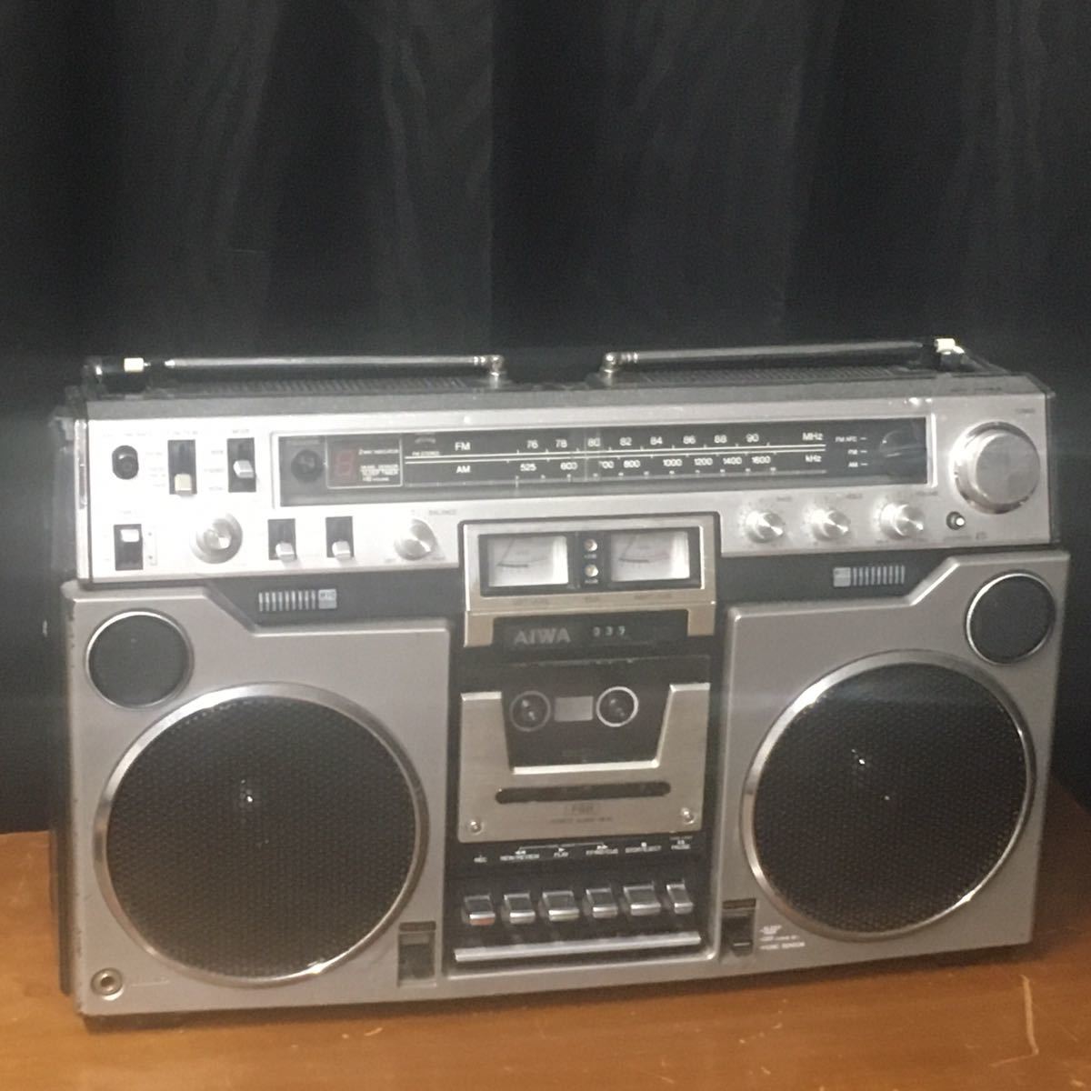 ジャンク AIWA CS-80 ラジカセ現状で