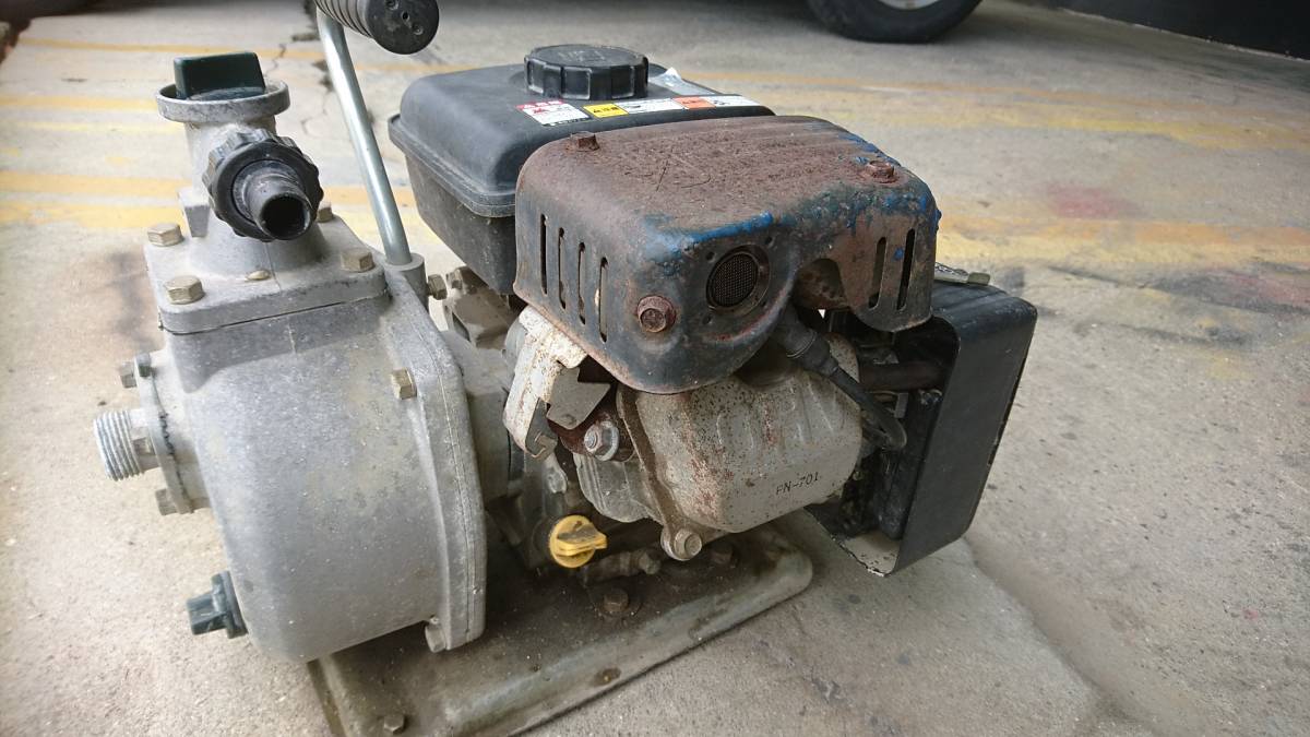 エンジンポンプ KM-25F MITSUBISHI 2.4HP Yahoo!オークション KOSHIN 