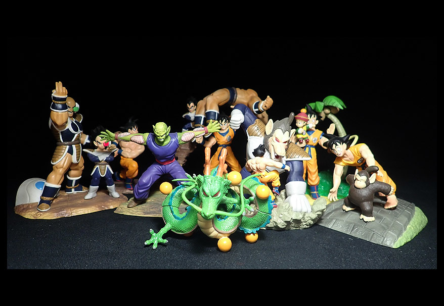 ドラゴンボールカプセルフィギュアドラカプ孫悟空＆神龍 【海蛍 